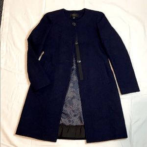 Spring Coat, navy blue